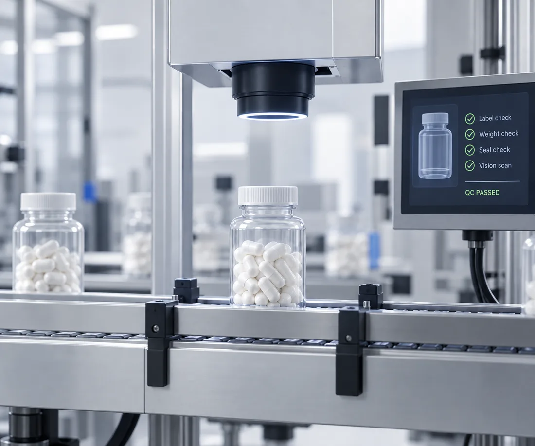 Automated quality control inspection line